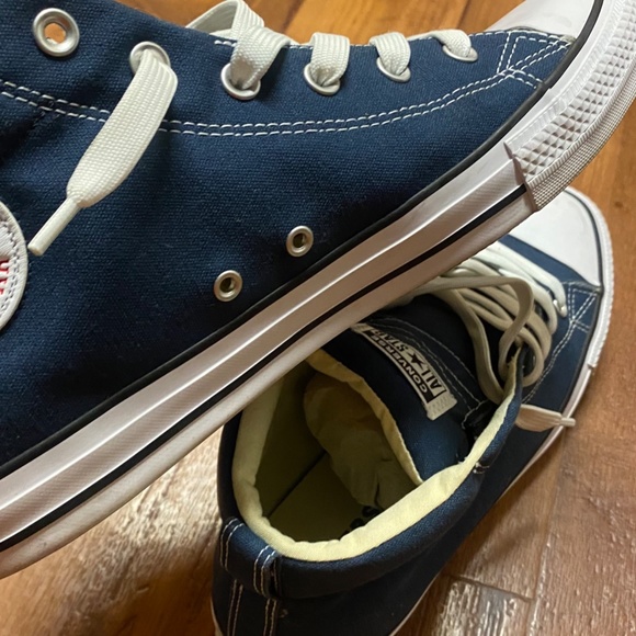 Blue Converse - Picture 4 of 5